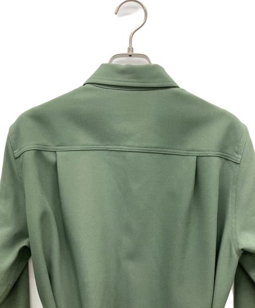 SOEJU（ソージュ）SOEJU (ソージュ) ソフトオックスシャツワンピース グリーン サイズ:Sの古着・服飾アイテム