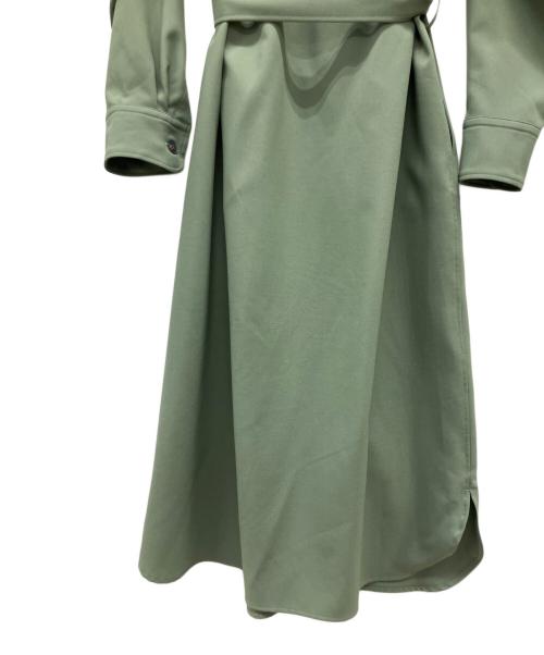 SOEJU（ソージュ）SOEJU (ソージュ) ソフトオックスシャツワンピース グリーン サイズ:Sの古着・服飾アイテム