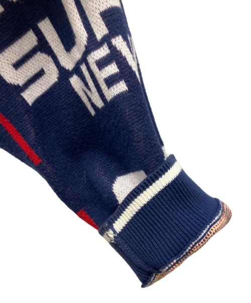 SUPREME（シュプリーム）SUPREME (シュプリーム) 厚手ニット ネイビー サイズ:Ｍの古着・服飾アイテム