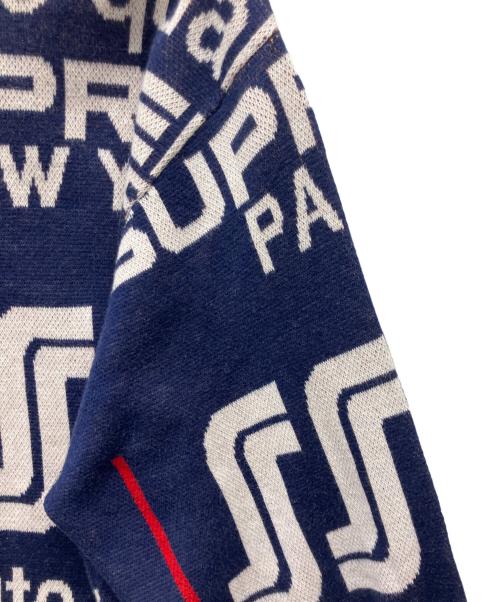 SUPREME（シュプリーム）SUPREME (シュプリーム) 厚手ニット ネイビー サイズ:Ｍの古着・服飾アイテム
