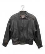 EXPEDITION by ROBERT COMSTOCKエクスペディション ロバートコムストック）の古着「ラムレザージャケット」｜ダークブラウン