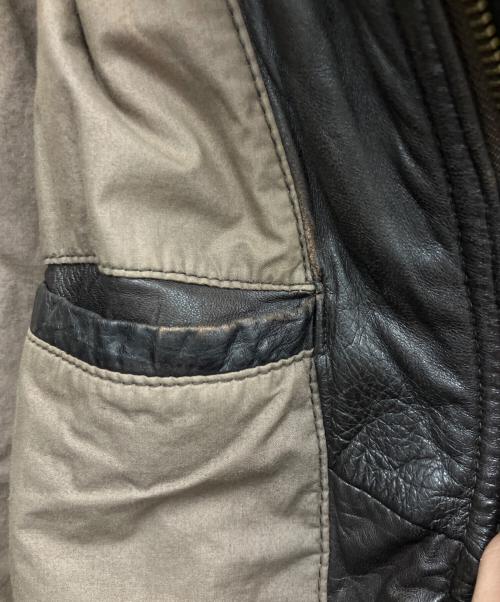 EXPEDITION by ROBERT COMSTOCK（エクスペディション ロバートコムストック）EXPEDITION by ROBERT COMSTOCK (エクスペディション ロバートコムストック) ラムレザージャケット ダークブラウン サイズ:38の古着・服飾アイテム