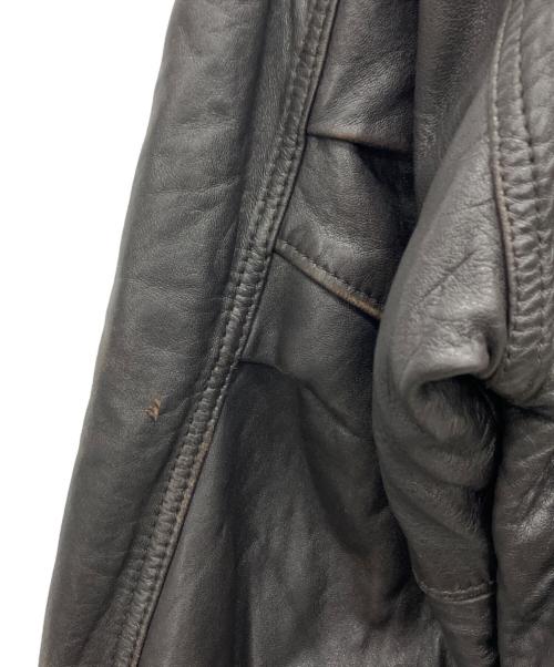 EXPEDITION by ROBERT COMSTOCK（エクスペディション ロバートコムストック）EXPEDITION by ROBERT COMSTOCK (エクスペディション ロバートコムストック) ラムレザージャケット ダークブラウン サイズ:38の古着・服飾アイテム