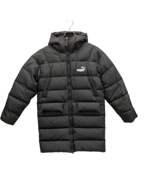 PUMA（プーマ）PUMA (プーマ) ダウンコート ブラック サイズ:Sの古着・服飾アイテム