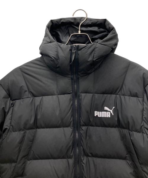PUMA（プーマ）PUMA (プーマ) ダウンコート ブラック サイズ:Sの古着・服飾アイテム