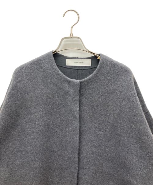 JOURNAL STANDARD（ジャーナルスタンダード）JOURNAL STANDARD (ジャーナルスタンダード) ダブルフェイスコクーンカーディガン グレー サイズ:FREEの古着・服飾アイテム