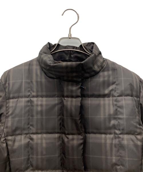 BURBERRY LONDON（バーバリーロンドン）BURBERRY LONDON (バーバリーロンドン) ロングダウンジャケット ブラウン サイズ:40の古着・服飾アイテム