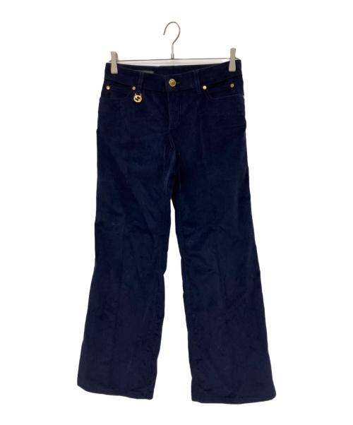 GUCCI（グッチ）GUCCI (グッチ) コーデュロイパンツ ネイビー サイズ:38の古着・服飾アイテム