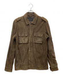 ALL SAINTS（オールセインツ）の古着「スウェードジャケット」｜ブラウン