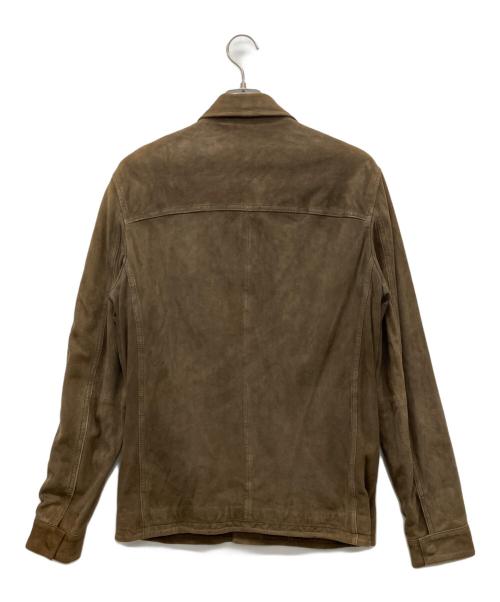 ALL SAINTS（オールセインツ）ALL SAINTS (オールセインツ) スウェードジャケット ブラウン サイズ: Mの古着・服飾アイテム
