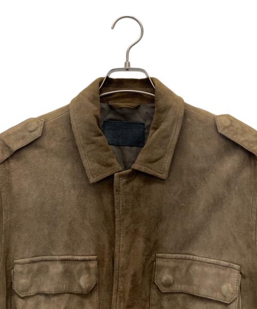 ALL SAINTS（オールセインツ）ALL SAINTS (オールセインツ) スウェードジャケット ブラウン サイズ: Mの古着・服飾アイテム