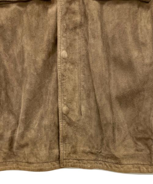 ALL SAINTS（オールセインツ）ALL SAINTS (オールセインツ) スウェードジャケット ブラウン サイズ: Mの古着・服飾アイテム