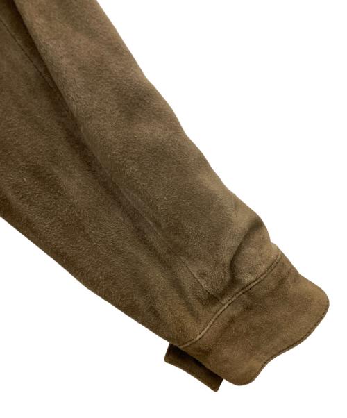 ALL SAINTS（オールセインツ）ALL SAINTS (オールセインツ) スウェードジャケット ブラウン サイズ: Mの古着・服飾アイテム