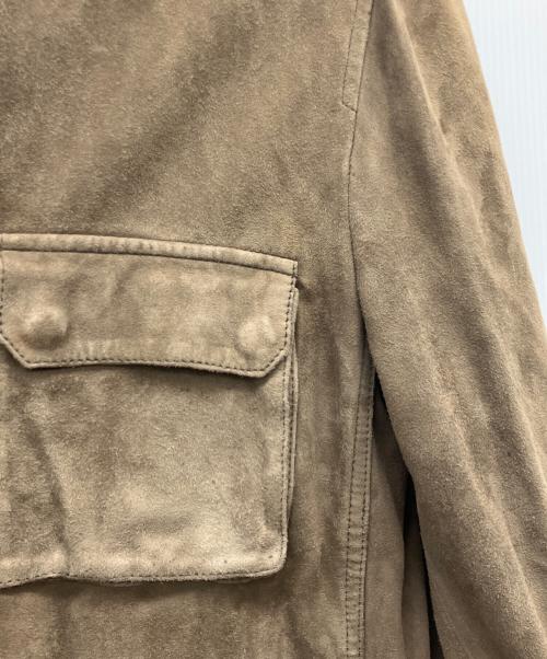 ALL SAINTS（オールセインツ）ALL SAINTS (オールセインツ) スウェードジャケット ブラウン サイズ: Mの古着・服飾アイテム