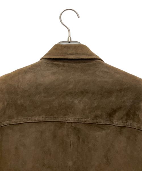 ALL SAINTS（オールセインツ）ALL SAINTS (オールセインツ) スウェードジャケット ブラウン サイズ: Mの古着・服飾アイテム