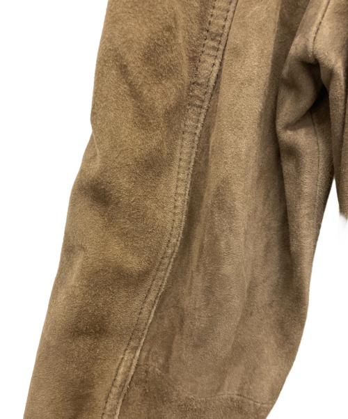 ALL SAINTS（オールセインツ）ALL SAINTS (オールセインツ) スウェードジャケット ブラウン サイズ: Mの古着・服飾アイテム