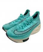 NIKEナイキ）の古着「エアズーム アルファフライ ネクスト%」｜ターコイズブルー