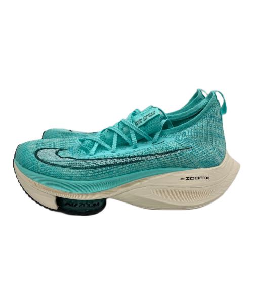 NIKE（ナイキ）NIKE (ナイキ) エアズーム アルファフライ ネクスト% ターコイズブルー サイズ:26の古着・服飾アイテム