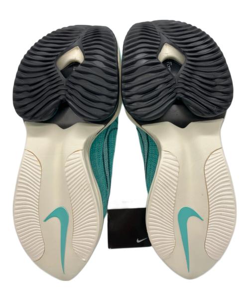 NIKE（ナイキ）NIKE (ナイキ) エアズーム アルファフライ ネクスト% ターコイズブルー サイズ:26の古着・服飾アイテム
