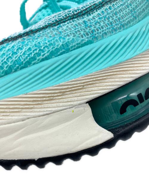 NIKE（ナイキ）NIKE (ナイキ) エアズーム アルファフライ ネクスト% ターコイズブルー サイズ:26の古着・服飾アイテム