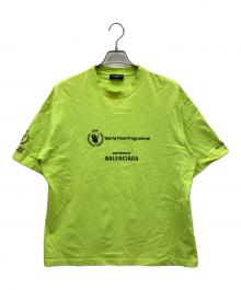 BALENCIAGA×WFP（バレンシアガ×ダブルューエフピー）の古着「半袖カットソー」｜イエロー