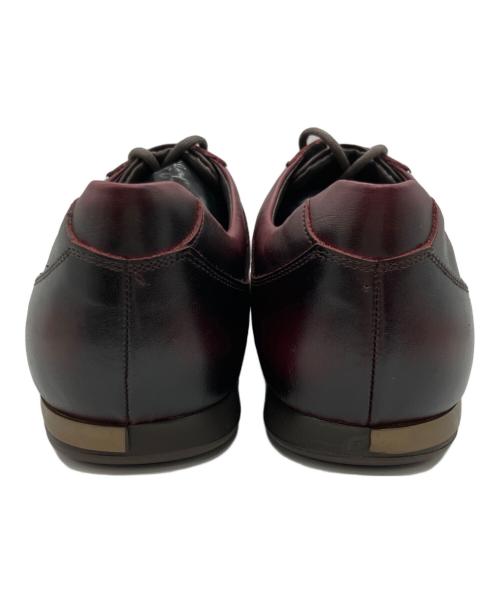 Otsuka（オオツカ）Otsuka (オオツカ) レザースニーカー バーガンディー サイズ:26の古着・服飾アイテム