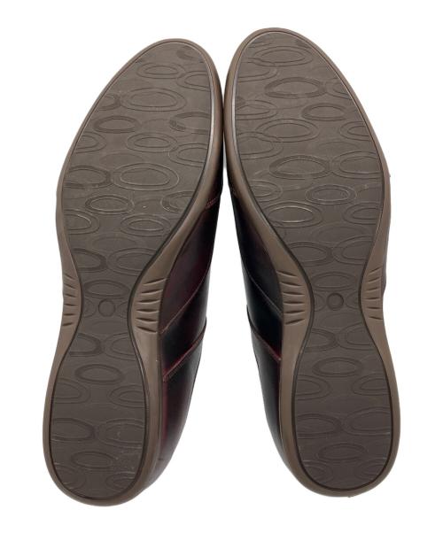 Otsuka（オオツカ）Otsuka (オオツカ) レザースニーカー バーガンディー サイズ:26の古着・服飾アイテム