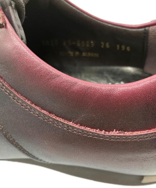 Otsuka（オオツカ）Otsuka (オオツカ) レザースニーカー バーガンディー サイズ:26の古着・服飾アイテム