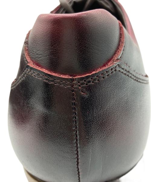 Otsuka（オオツカ）Otsuka (オオツカ) レザースニーカー バーガンディー サイズ:26の古着・服飾アイテム