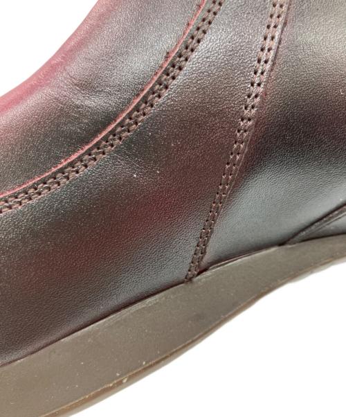Otsuka（オオツカ）Otsuka (オオツカ) レザースニーカー バーガンディー サイズ:26の古着・服飾アイテム