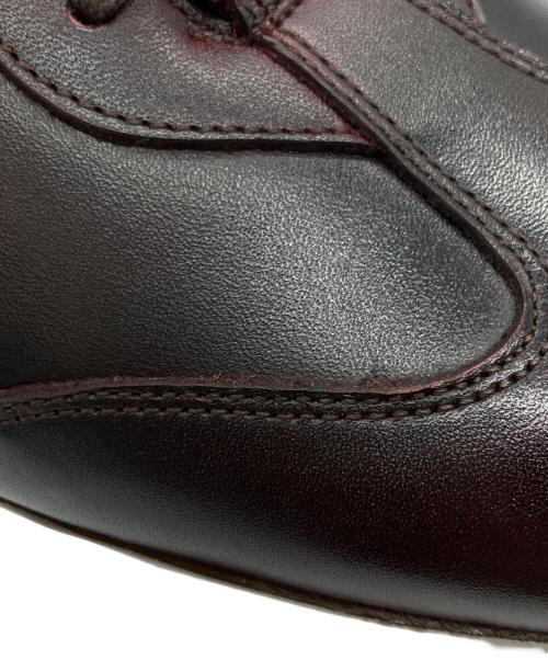 Otsuka（オオツカ）Otsuka (オオツカ) レザースニーカー バーガンディー サイズ:26の古着・服飾アイテム