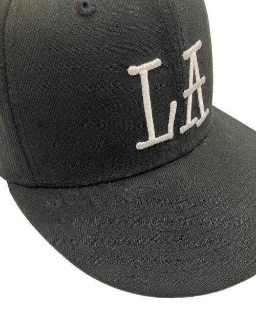 New Era（ニューエラ）New Era (ニューエラ) stussy (ステューシー) キャップ ブラックの古着・服飾アイテム