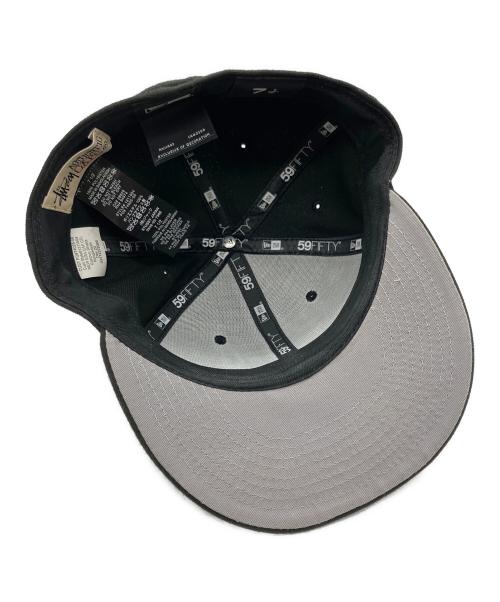 New Era（ニューエラ）New Era (ニューエラ) stussy (ステューシー) キャップ ブラックの古着・服飾アイテム