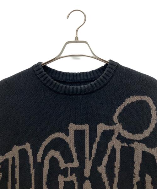 FUCKING AWESOME（ファッキンオーサム）FUCKING AWESOME (ファッキンオーサム) プルオーバーニット ブラック サイズ:Lの古着・服飾アイテム