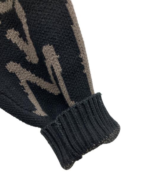 FUCKING AWESOME（ファッキンオーサム）FUCKING AWESOME (ファッキンオーサム) プルオーバーニット ブラック サイズ:Lの古着・服飾アイテム