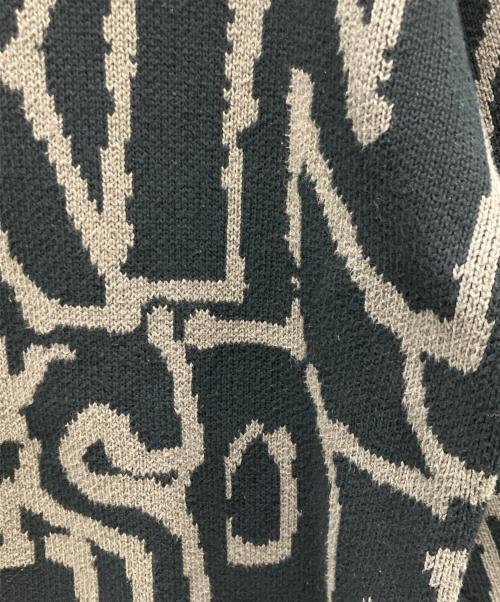 FUCKING AWESOME（ファッキンオーサム）FUCKING AWESOME (ファッキンオーサム) プルオーバーニット ブラック サイズ:Lの古着・服飾アイテム