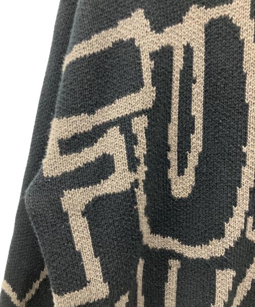 FUCKING AWESOME（ファッキンオーサム）FUCKING AWESOME (ファッキンオーサム) プルオーバーニット ブラック サイズ:Lの古着・服飾アイテム