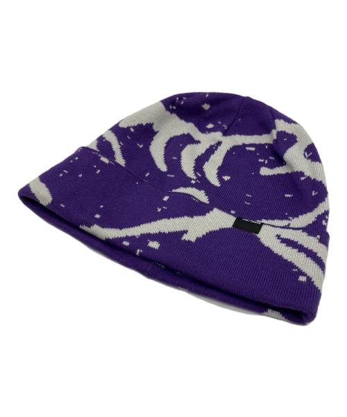 ARC'TERYX（アークテリクス）ARC'TERYX (アークテリクス) Grotto Toque グロット トーク パープル×ライトグレーの古着・服飾アイテム