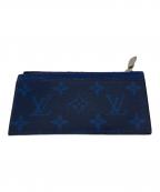 LOUIS VUITTONルイ ヴィトン）の古着「タイガラマ コインカード ホルダー「」｜ブルー