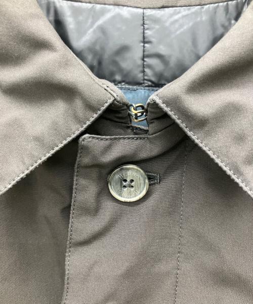 HERNO（ヘルノ）HERNO (ヘルノ) ゴアテックス ラミナー Laminarステンカラーコート ブラウン サイズ:46の古着・服飾アイテム