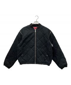 中古・古着通販】9090 (9090) King Logo Denim Quilted Jacket