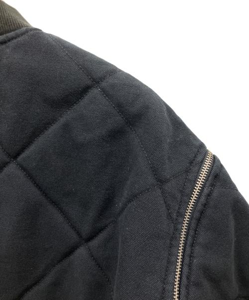 SUPREME（シュプリーム）SUPREME (シュプリーム) Zip-Off Sleeve Quilted Bomber Jacket ブラック サイズ:Mの古着・服飾アイテム