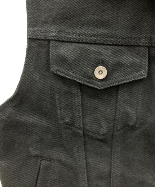 IRON HEART（アイアンハート）IRON HEART (アイアンハート) デニムベスト ブラック サイズ:38の古着・服飾アイテム