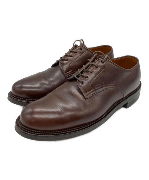 VIBERG（ヴィバーグ）VIBERG (ヴィバーグ) プレーントゥシューズ ブラウン サイズ:81/2の古着・服飾アイテム