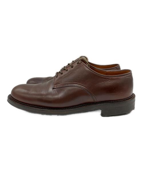VIBERG（ヴィバーグ）VIBERG (ヴィバーグ) プレーントゥシューズ ブラウン サイズ:81/2の古着・服飾アイテム