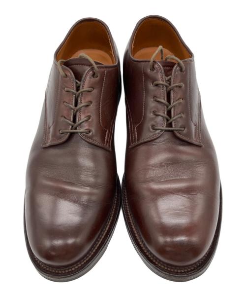 VIBERG（ヴィバーグ）VIBERG (ヴィバーグ) プレーントゥシューズ ブラウン サイズ:81/2の古着・服飾アイテム