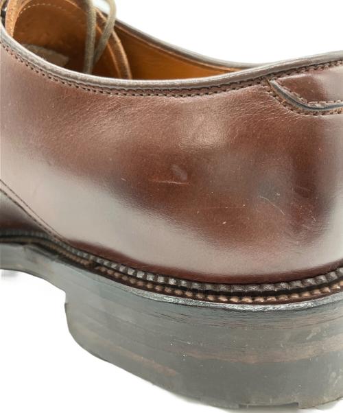 VIBERG（ヴィバーグ）VIBERG (ヴィバーグ) プレーントゥシューズ ブラウン サイズ:81/2の古着・服飾アイテム