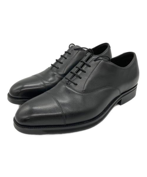 asics（アシックス）asics (アシックス) ストレートチップシューズ ブラック サイズ:27の古着・服飾アイテム