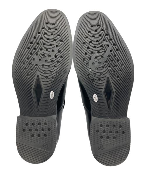 asics（アシックス）asics (アシックス) ストレートチップシューズ ブラック サイズ:27の古着・服飾アイテム