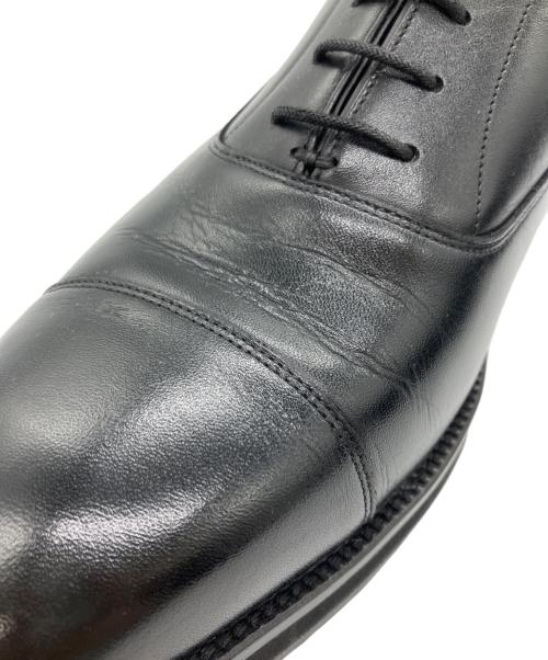 asics（アシックス）asics (アシックス) ストレートチップシューズ ブラック サイズ:27の古着・服飾アイテム